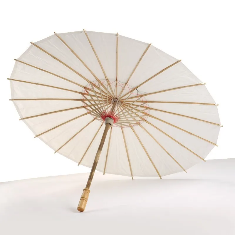 10/20/30pcs 60/84cm Chinese Vintage Rain Umbrella Bamboo Paper Umbrella DIY Wedding Decor Photo Shoot Parasol Dance Props