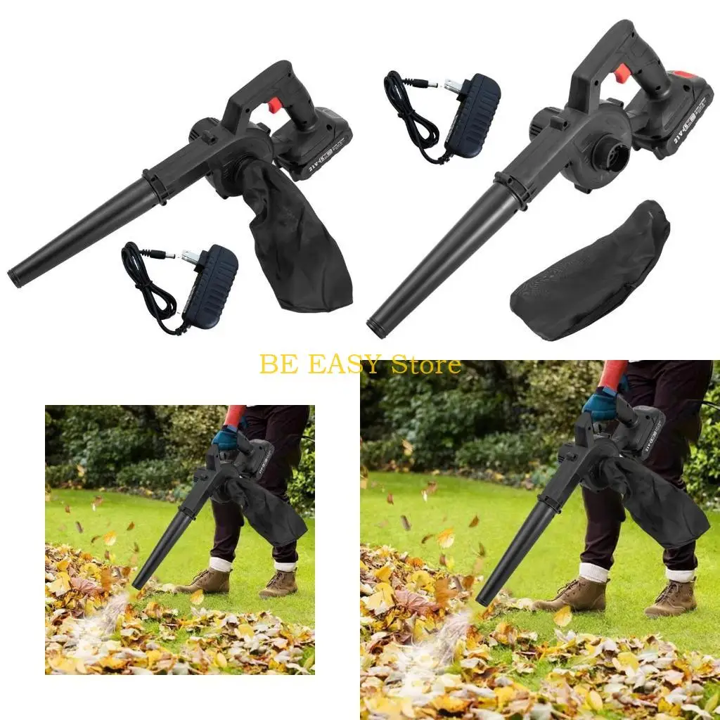 

E28F Powerful Air Blower Leaf Vacuum Cleaner Garden Leaf Cleaner 2 in 1 Purpose Long Tube Electric Blower Low Noise