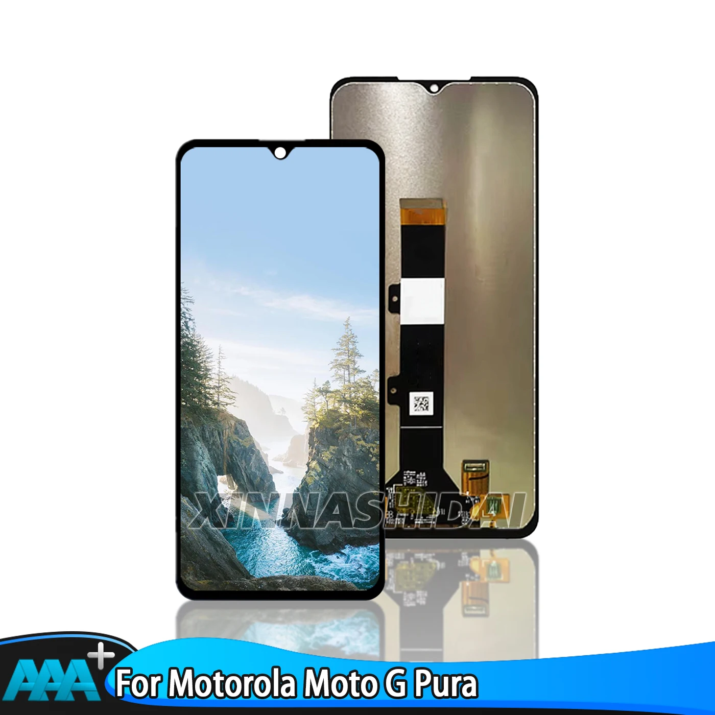 Para Motorola G Pure pantalla Lcd pantalla táctil con marco digitalizador montaje reemplazo para Moto G Pure XT-2163-4 XT2163-4