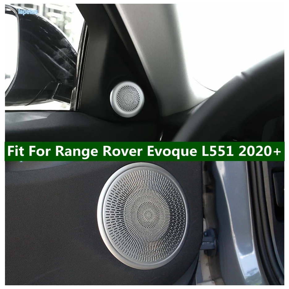 

Car Door Decoral Frame Pillar A Stereo Speaker Audio Loudspeaker Sound Round Cover Trim For Range Rover Evoque L551 2020 - 2022