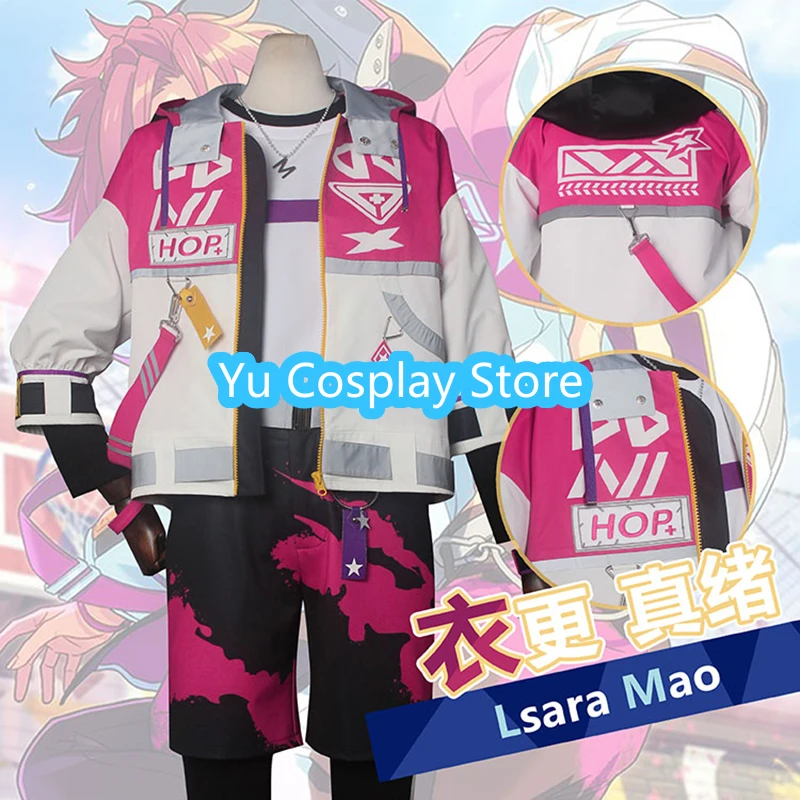 Game Ensemble Stars Trickstar Isara Mao Cosplay Costume Fancy Party Suit Halloween Carnival Uniforms Custom Made