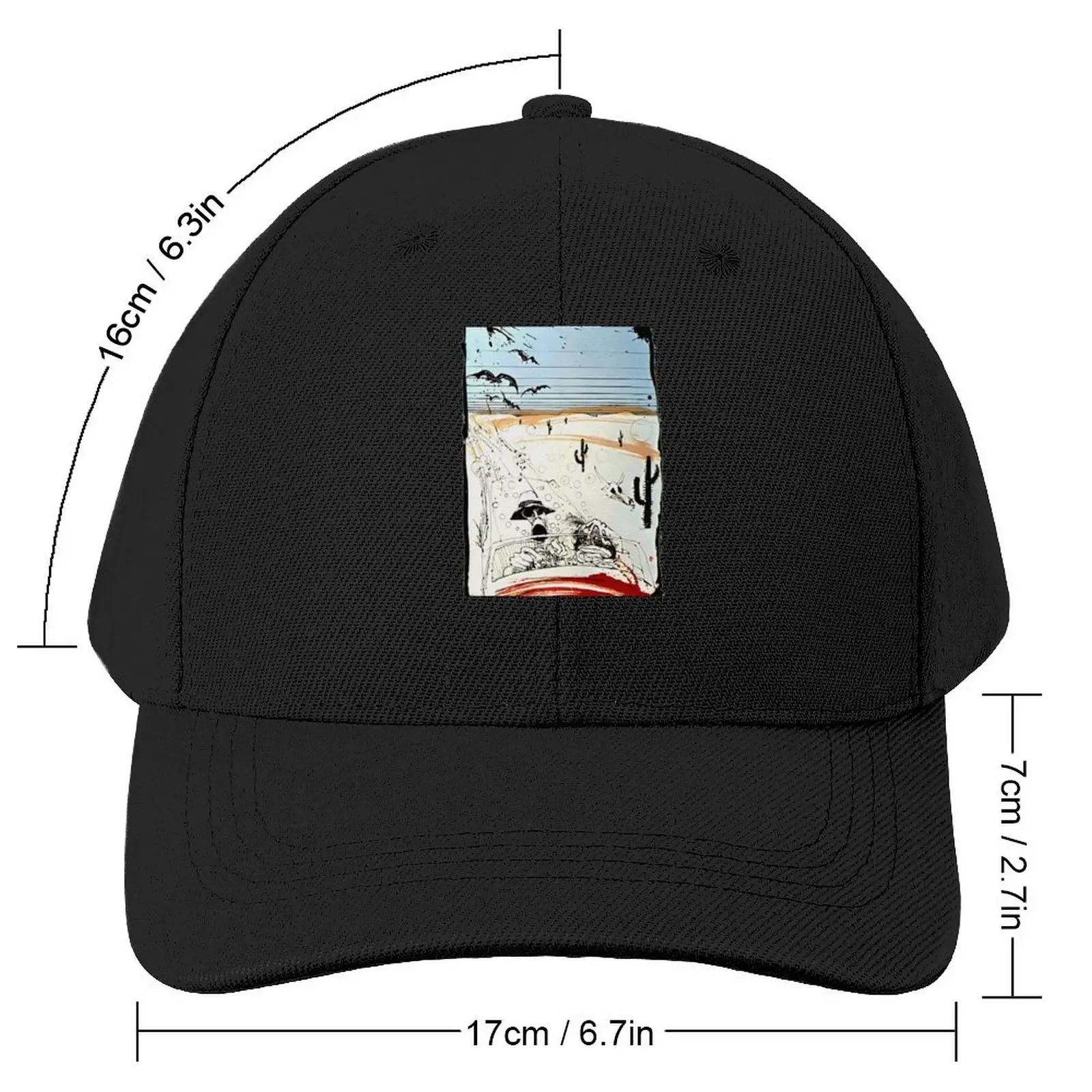 Fear and This is bat country - Loathing in Las Vegas Baseball Cap Anime Hat hiking hat Vintage Men's Hats Women's