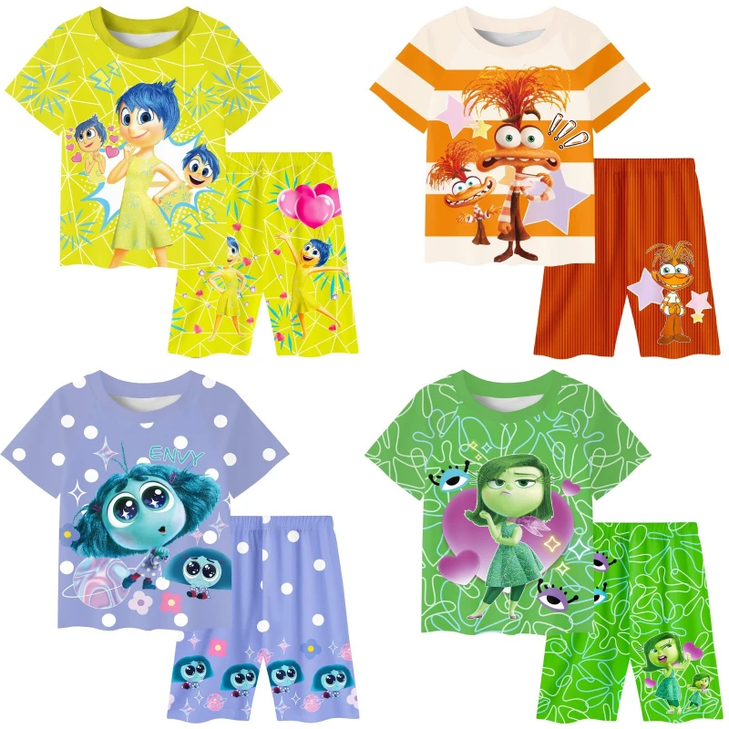 

Комплект из 2 предметов: футболка и шорты с принтом из мультфильма Disney