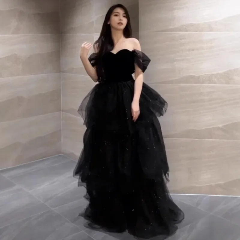 vestido-de-noche-negro-para-banquetes-vestido-frances-de-nina-con-volantes-para-anfitriona-mujer-verano-examen-de-arte-ceremonia-de-graduacion-personalizacion-de-alta-gama