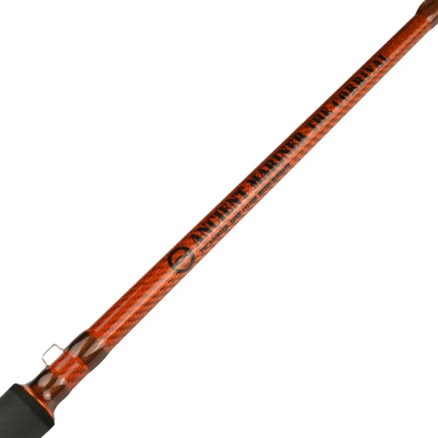 7'6 قضيب سمك السلور متوسط ثقيل 1 قطعة Corrival قضيب الصب الجرافيت قصبة صيد خشبية للباس وسمك السلور في Freshwat