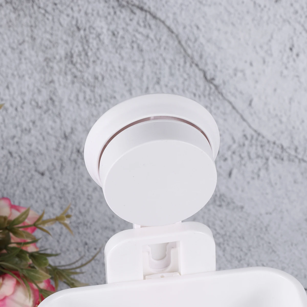 

1 pc Double Layer Waterproof Box Sponge Storage Rack For Bathroom Suction Soap Holder Drain Drying Soap Dish For Home Kitchen