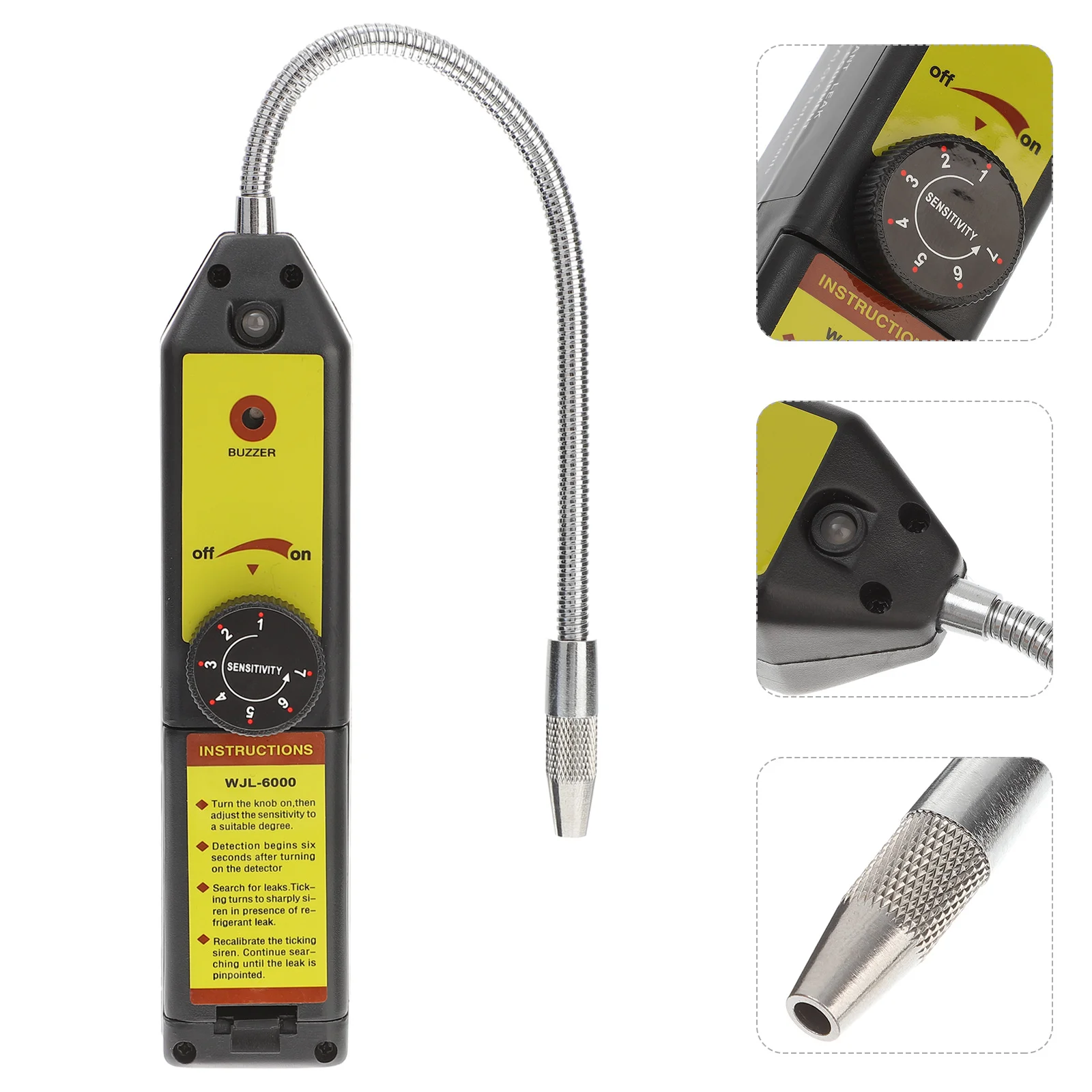 Refrigerant Halogen Tester for HVAC Leak Air Conditioner Gas Tools Abs