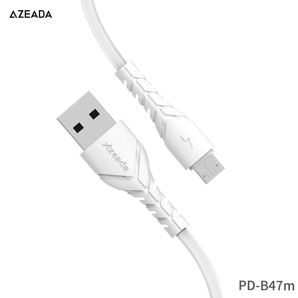 Azeada Flying Wing Is Suitable for Android Huawei Apple Xiaomi Micro Interface 2.4A Fast Charging Mobile Phone Charging Cable