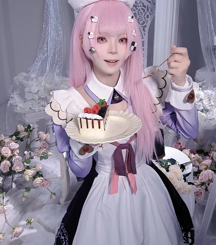 Akiyama Mizuki Valentinstag Limited Cosplay Kostüm Halloween Weihnachten Rollenspiel PJSK S-XL Neues Damenkleid Anime Cute Lolita