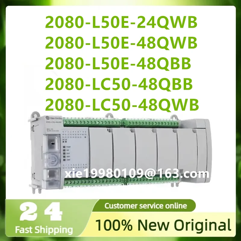 New Original PLC Micro850 Controller  2080-L50E-24QWB 2080-L50E-48QWB 2080-L50E-48QBB 2080-LC50-48QBB 2080-LC50-48QWB in stock