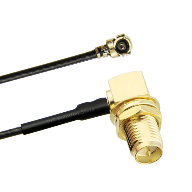 

IPEX MHF MHF1 to RP-SMA RPSMA RP SMA Female RF1.13 RG1.13 1.13mm RF Coaxial Jumper Extension Cable