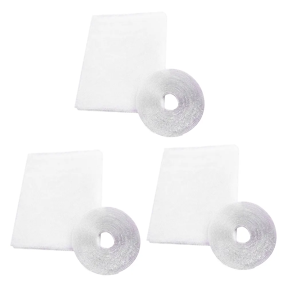 

3pcs Netting Nets Bugs Proof Mosquito Nets To Window Screen Window Net Screen Mesh Mosquito Fly