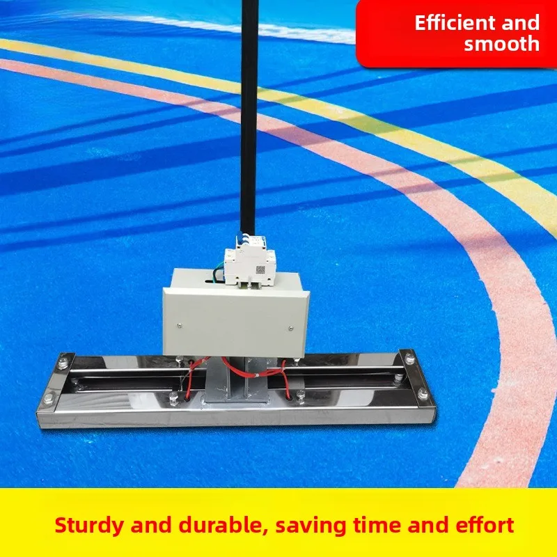 Site paving tools, plastic particles efficient leveling manual arc paver