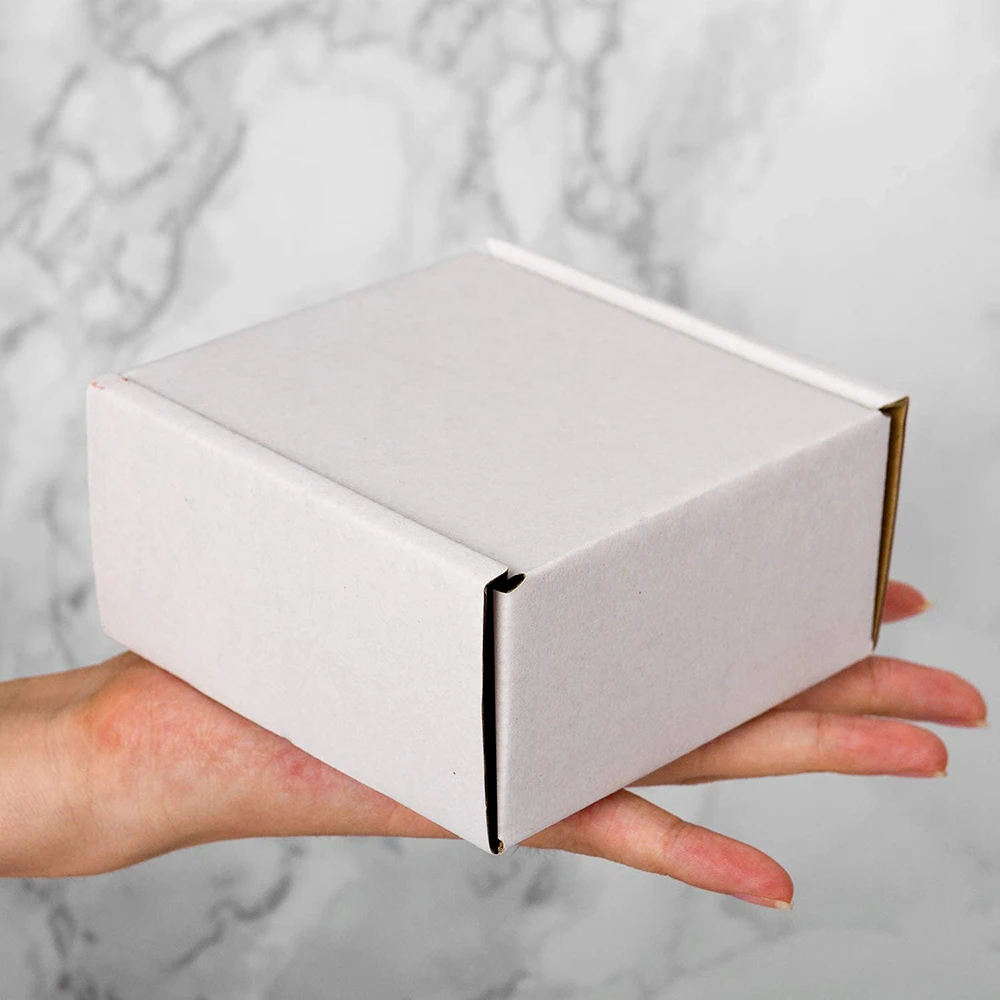 15x15x5cm Giving Products Small Business Wedding Party Shipping Boxes Cardboard Corrugated Mailer Boxes Packaging Craft Gifts