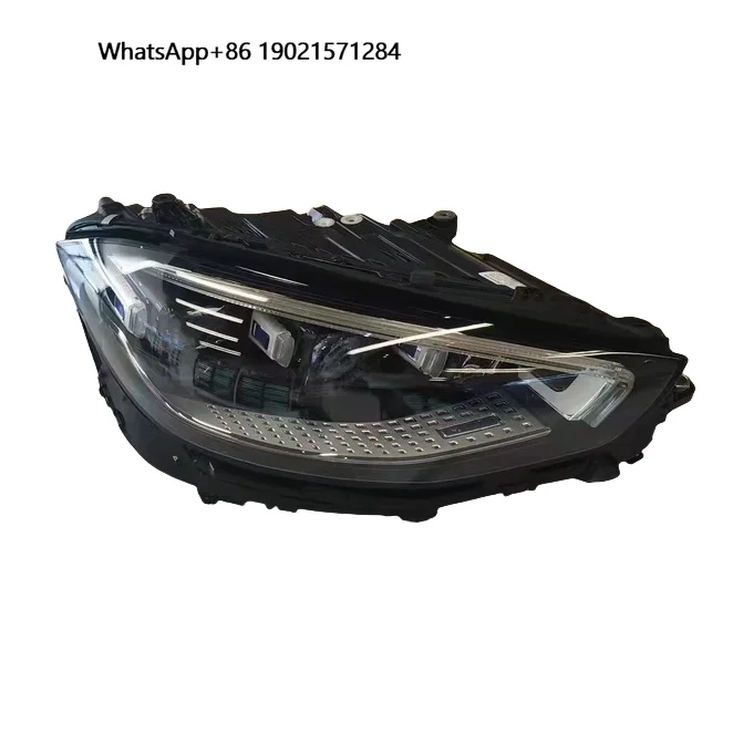 

High quality headlights suitable for Mercedes Benz S-Class W223 S400 S450 S500 high configuration meteor shower LED headlights