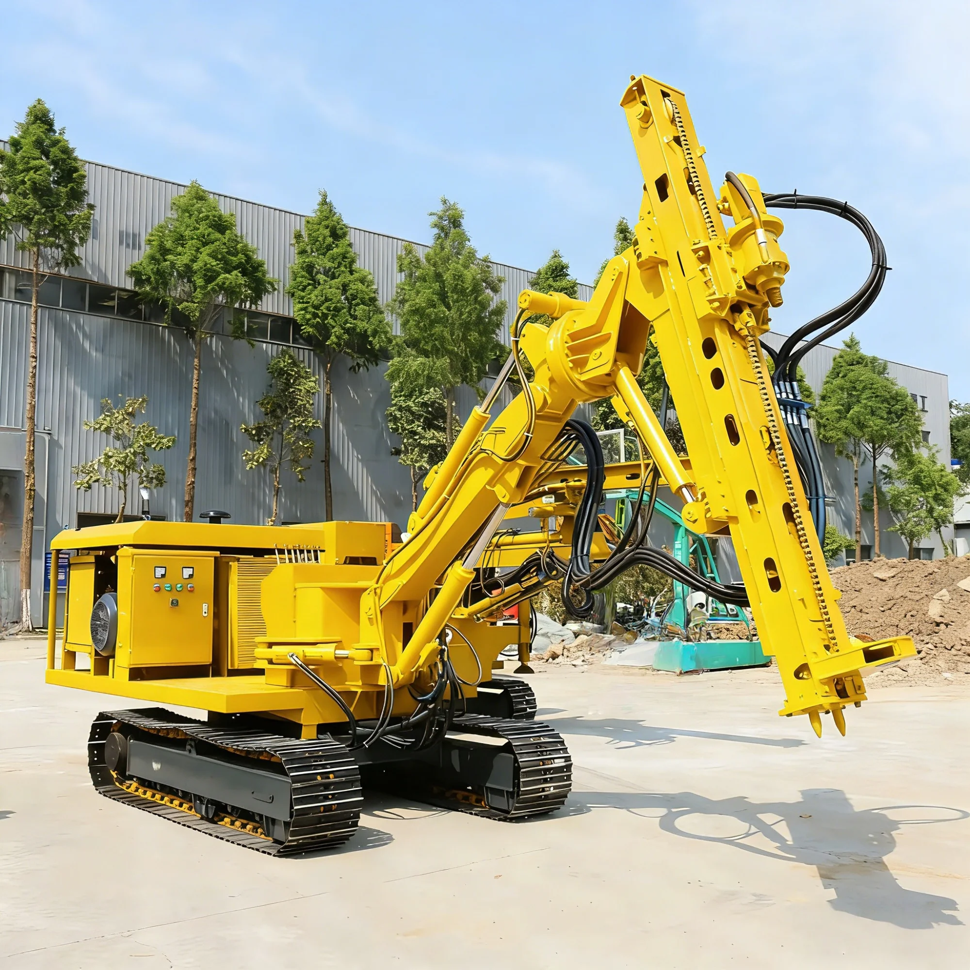 Heavy-Duty Drilling and Fracturing Integrated Machine for Excavators, Built for Continuous Rock Breaking in Tough Conditions