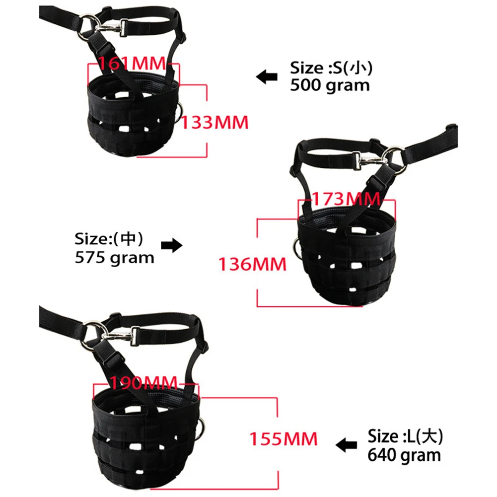 Horse Grazing Muzzle With Chin Neck Pads Easy Breath PP Grazing Muzzle Durable Comfortable Grazing Muzzle For Horses