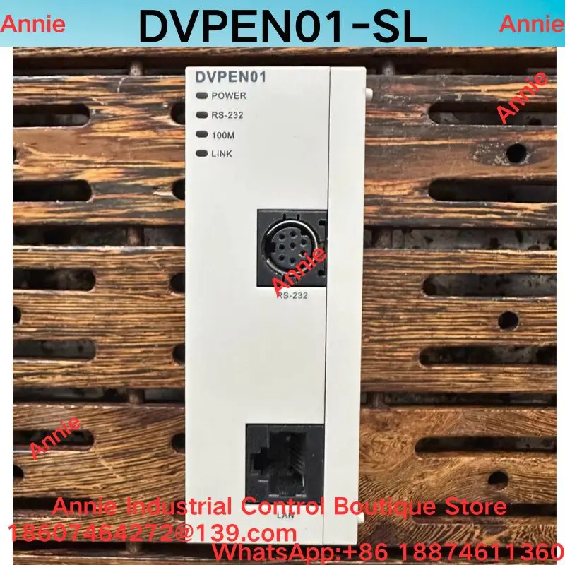 DVPEN01-SL Ethernet Communication Module Second-hand Test OK Network Communication Module for Business Use