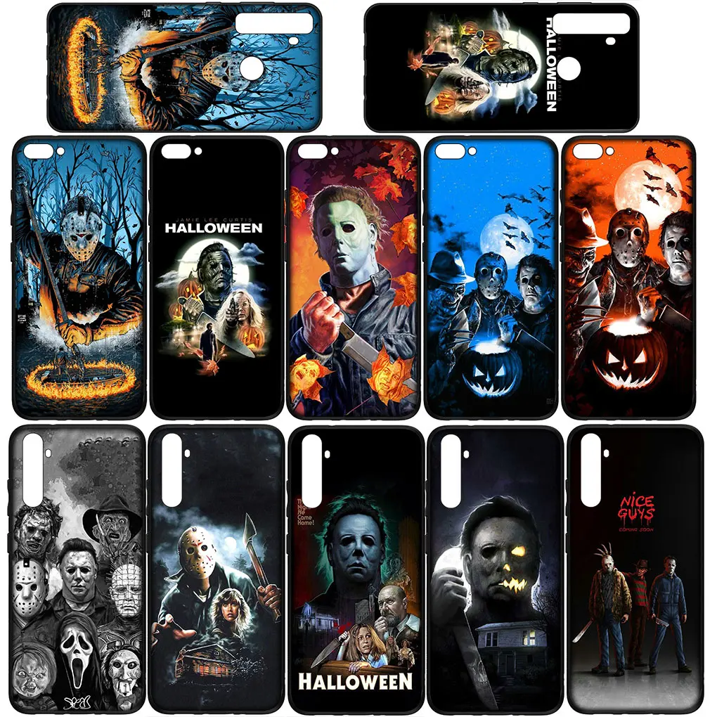 Halloween Curse Of Michael Myers Phone Cover for OPPO A17 A15 A16 A12 A53 A54 A55 A56 A57 A77 A76 A94 A92 A72 A52 A96 A74 Case