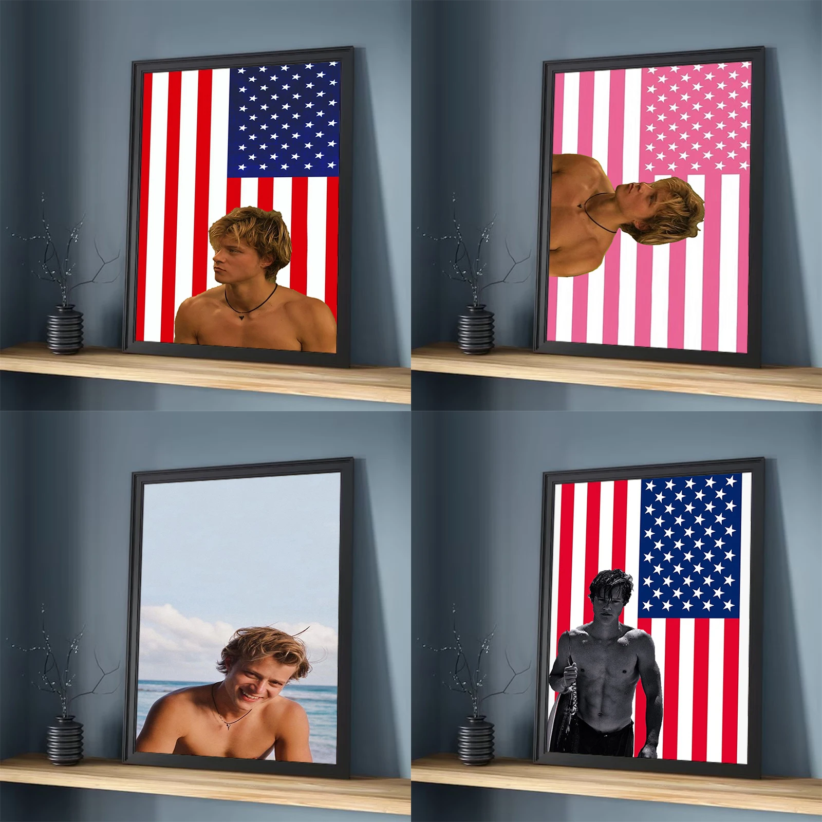 2025 المسلسل التلفزيوني الجديد البنوك الخارجية 3 JJ Maybank المشارك ديكور جدار صور المنزل والديكور غرفة المعيشة اللوحات الزخرفية #1