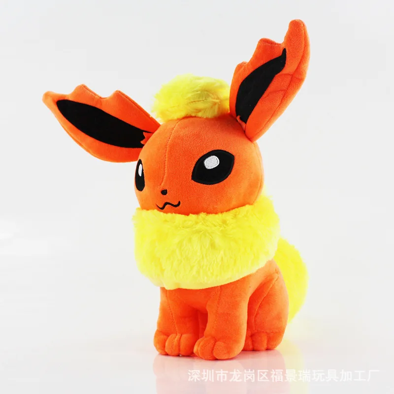 20Cm Cartoon Anime Pokemon Eevee Vaporeon Flareon Espeon Umbreon Glaceon Sylveon Jolteon Sitting Posture Plush Pillow Toy Gift