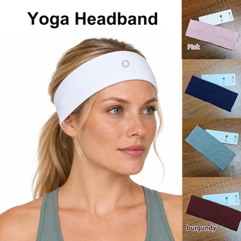 Wide Knitted Yoga Headband 1