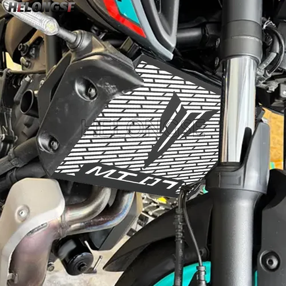 

For YAMAHA MT-07 MT FZ 07 2013-2018 2019 2020 2021 2022 2023 MT 07 2024 MT07 Motorcycle Radiator Guard Grille Protection Cover