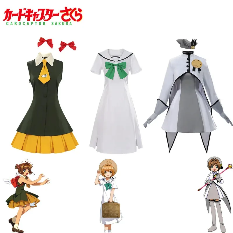 Card Captor Kinomoto Sakura Sword Card Costumes Cosplays;5'b,8.v;
