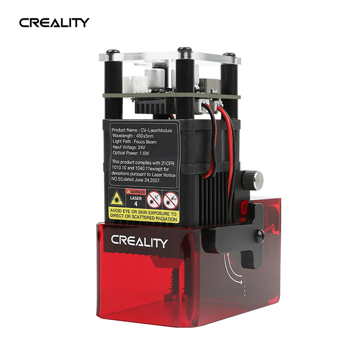 Creality Ender-3 S1 CV-Laser Module 24V 1.6W Laser Head Compatible with Ender-3 S1 Pro/Ender-3 S1 Plus CV-01 PRO CNC Laser