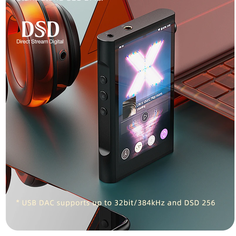 Shanling M3X MQA supporto lettore portatile Hi-Res Dual ES9200C DAC/AMP DSD216 384kHz/32bit Bluetooth bidirezionale uscita 3.5mm e 4.4mm