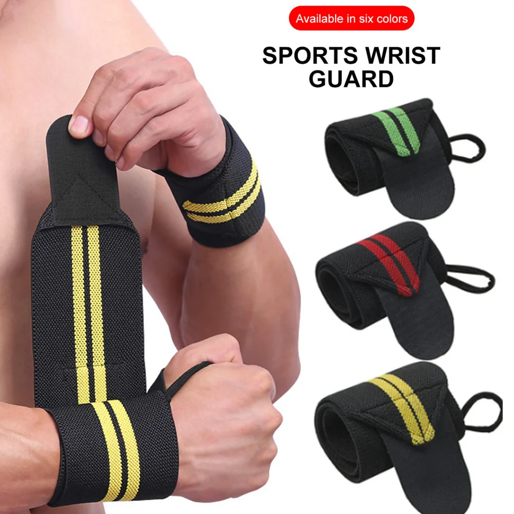 Adjustable Soft Wrist Support Bracers Weight Lifting Gym Sports Wristband Carpal Protector Breathable Wrap Wristbands Band Strap