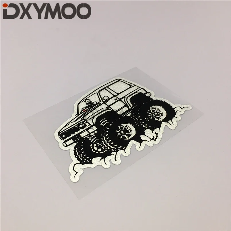 Car Styling and Decals Cartoon SUV Off Road Risk GS ADVENTURE Motorcycle Bumper Sticker