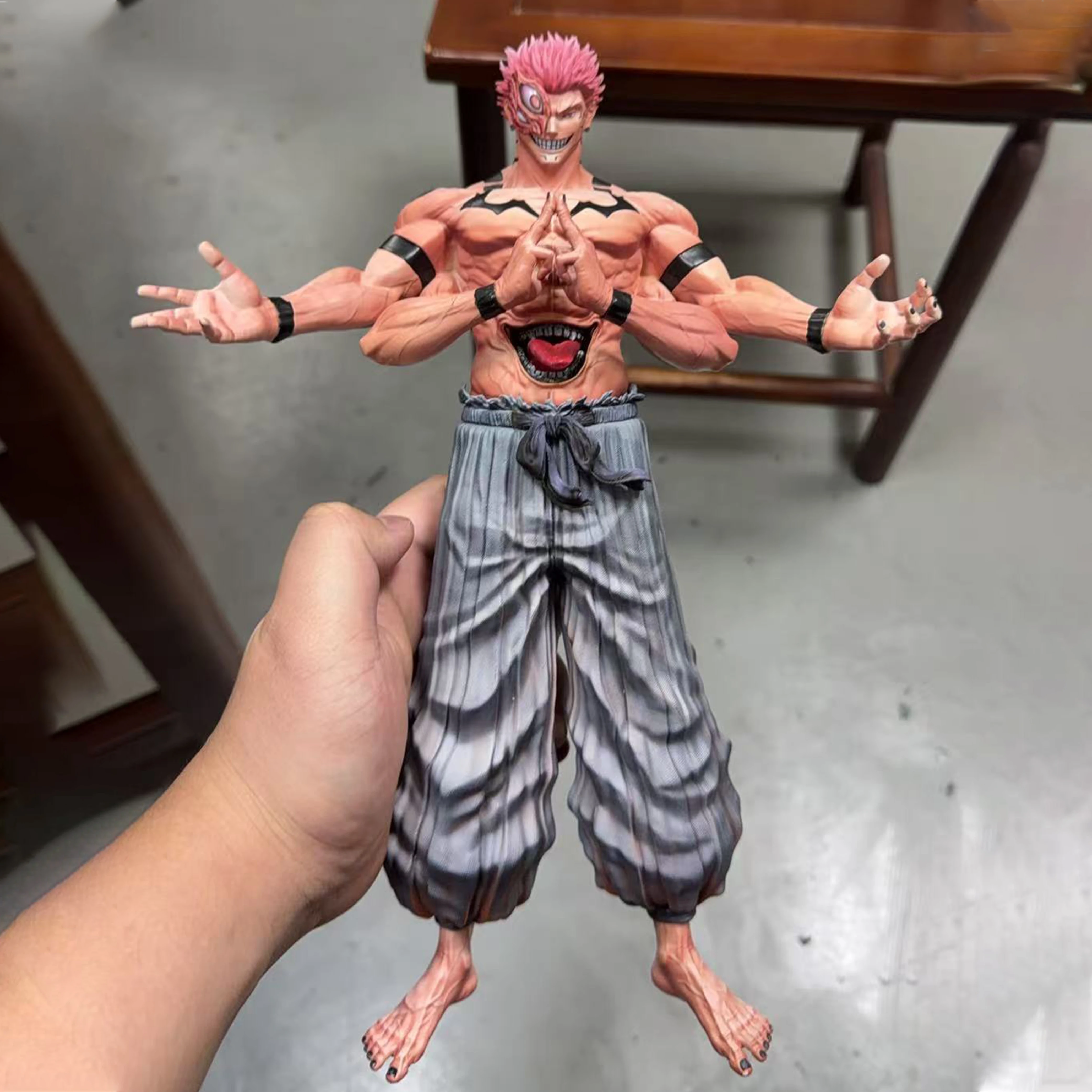 30 cm Ryomen Sukuna Figure Jujutsu Kaisen figurines Pvc Collection Statue Anime modèle chambre ornement poupées jouets cadeaux de noël