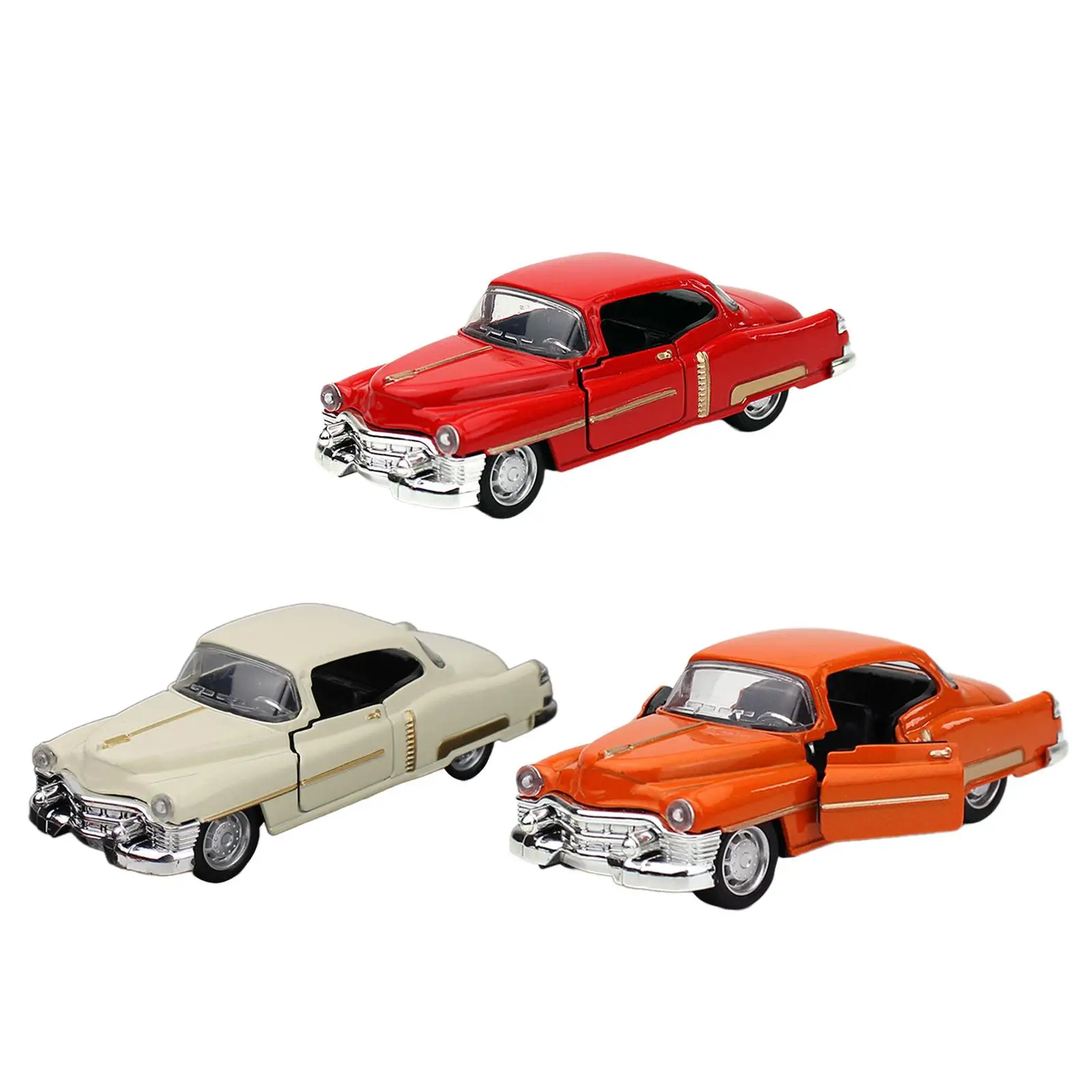 1/32 Alloy Car Model Classic Alloy Coupe for Boy Toys Gift Scenery Landscape