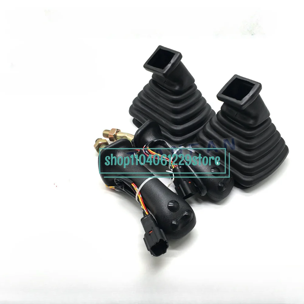 For Doosan Daewoo DH/DX215 220 225-9 Wood Grabber Joystick Handle Glue Dust Cover Excavator Accessories