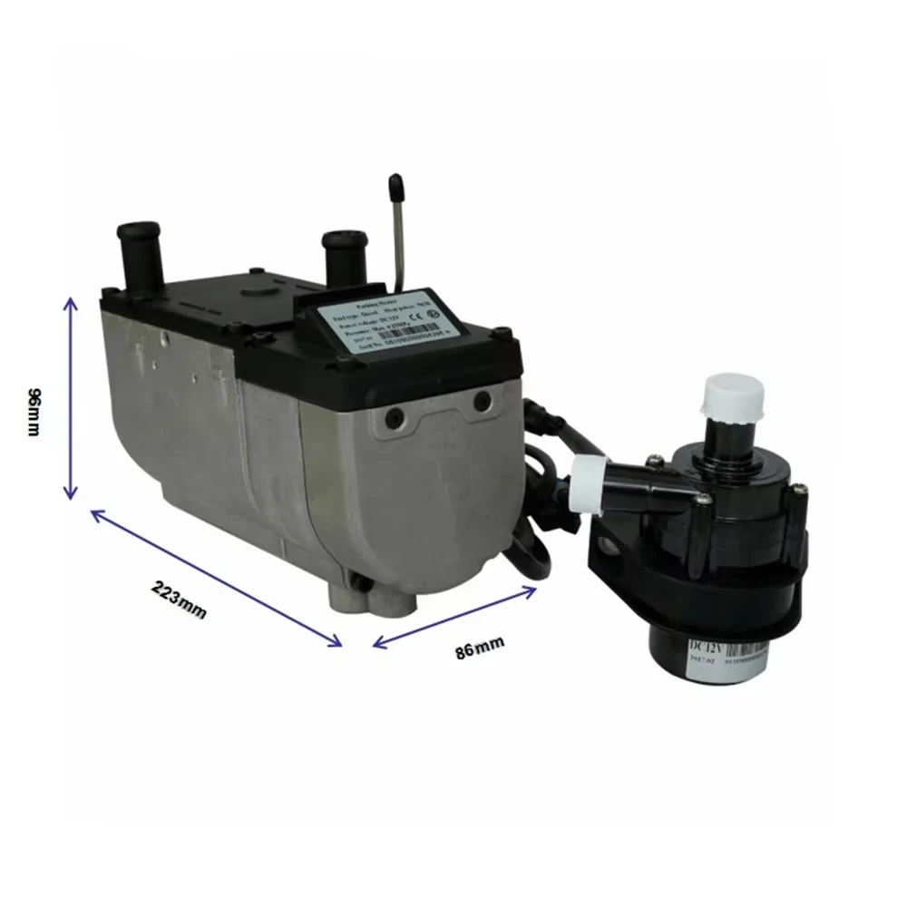 JP 12v 24v 5kw Liquid Heater Parking Water Heater Pickup Truck Preheating and Heating Use