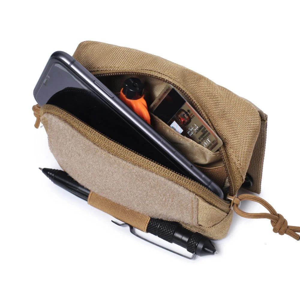 Bolsa táctica MOLLE modular con gancho de cinturón y EDC elásticos - imagen 5