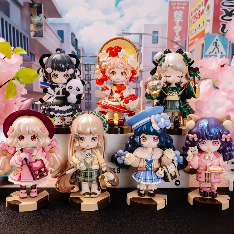 

New Kokoya Blind Box Encountering Poetry Series Mysterious Surprise Box Figure Kawaii Lolita Model Collection Statue Doll Toys