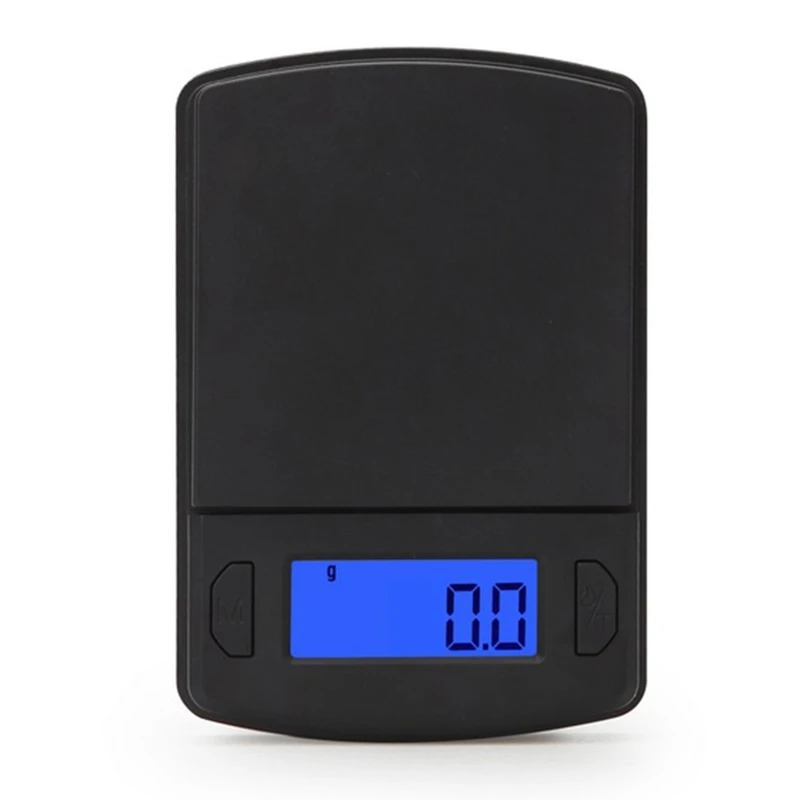 Digital Pocket Scale 500g x 0.1g Electronic Weighing Scales Mini Jewelry Weigh Scales LCD Display Gold Diamond Scale