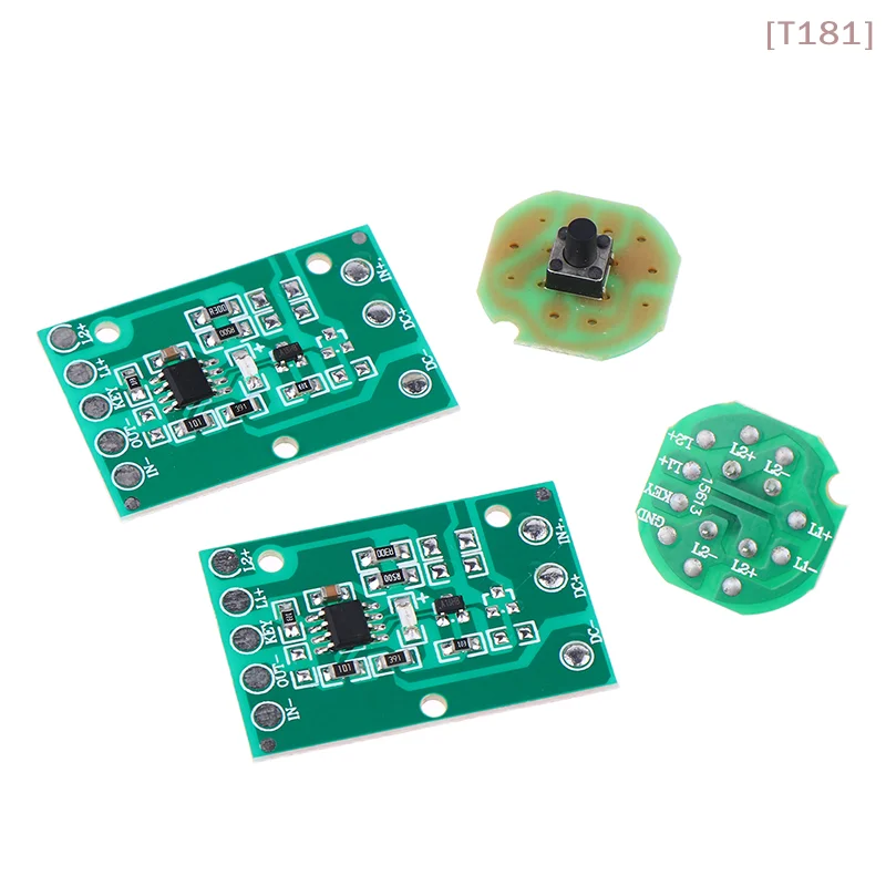 [E] HZ-8813 T6/U2/L2 Glare Light Control Circuit Board Flashlight Driver Board 3 Function 5 Function Gear Electric Plate