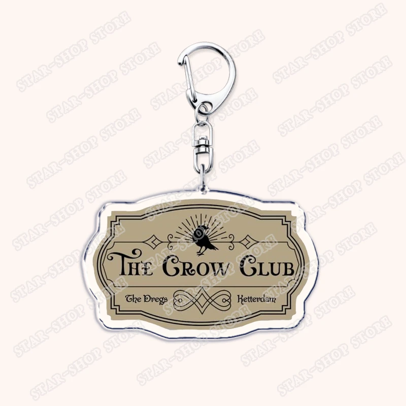 Popular Game The Darkling Keychains for Accessories Bag Shadow and Bone Grishaverse Key Chain Ring Gifts Gamer Friends Keyrings view 2