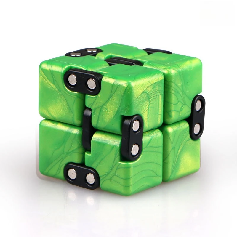 Cubo infinito edc antiestresse alívio reduzindo brinquedo aliviar ansiedade sensorial mesa de escritório brinquedo antiestresse coisas descompressão