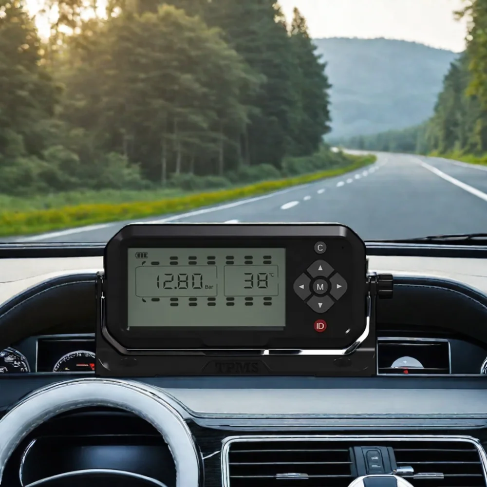 

CXT Factory Price 2-26 Wheels External Sensors System Truck Tpms Tire Pressure Monitoring System With Repeater