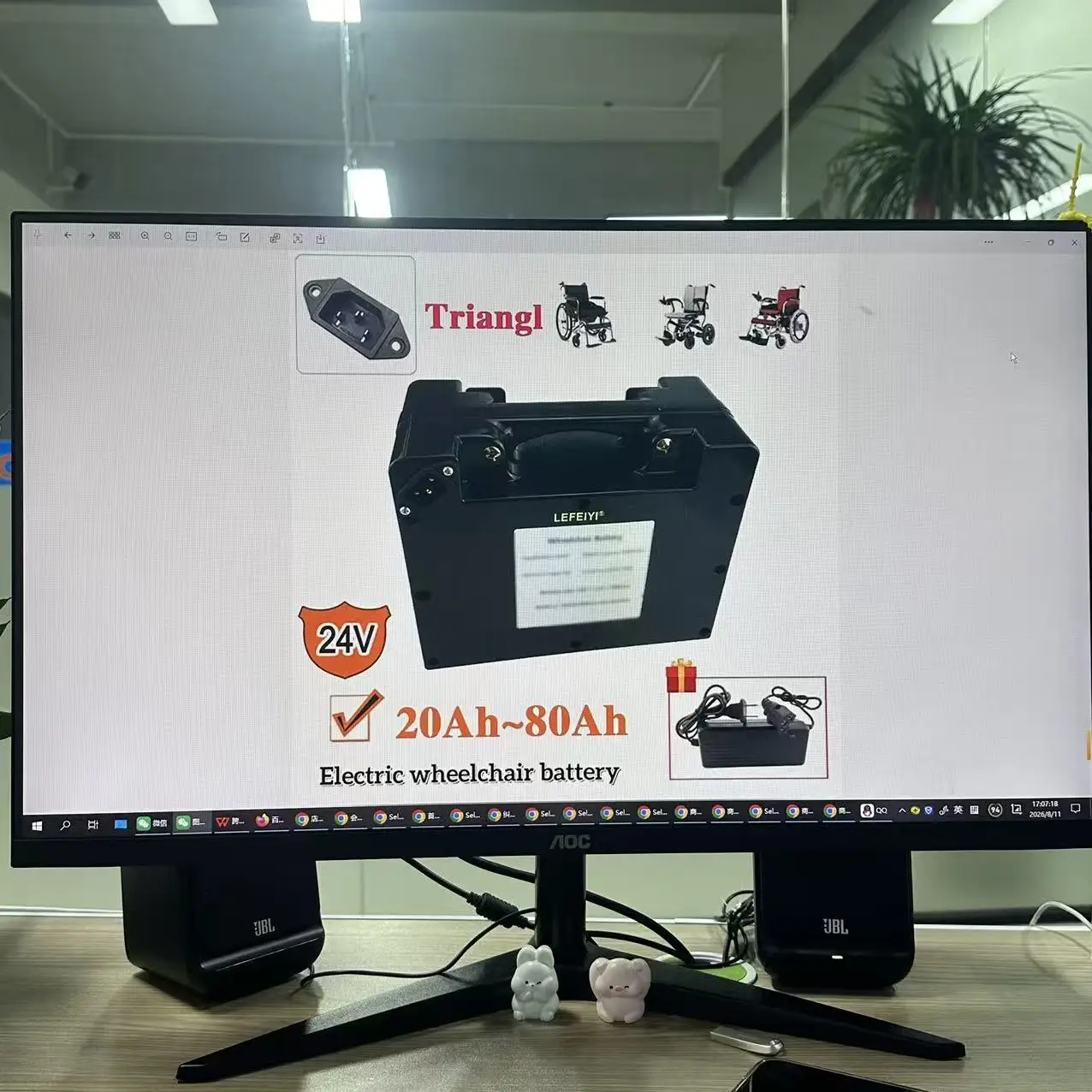 @@ Electric Wheelchair Specific Lithium Battery 24V 20AH~80Ah 18650 Lithium Battery Suitable For Motors Below 2000W Discharge Po