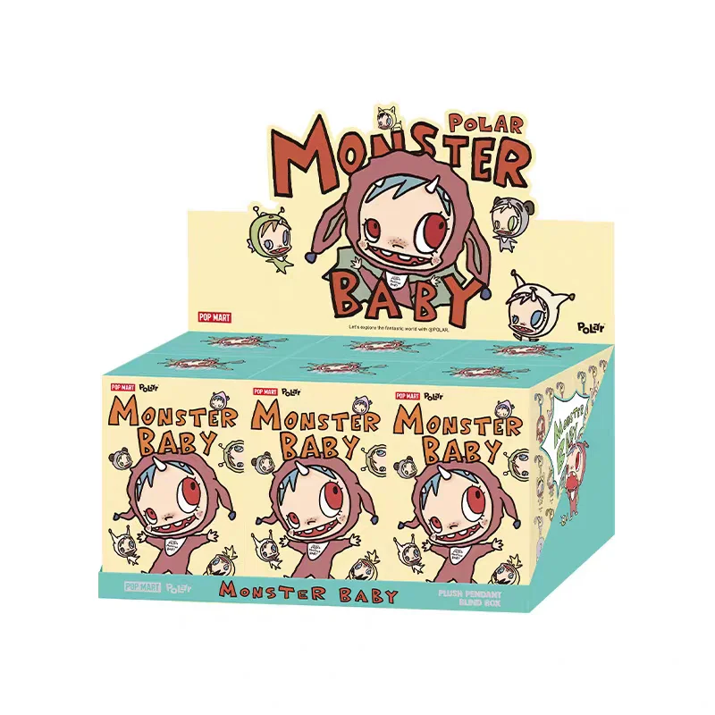 POP MART POLAR MONSTER BABY 8種セットアソート Pop Mart Genuine Polar Monster Baby Blind Box 8-12cm Posable