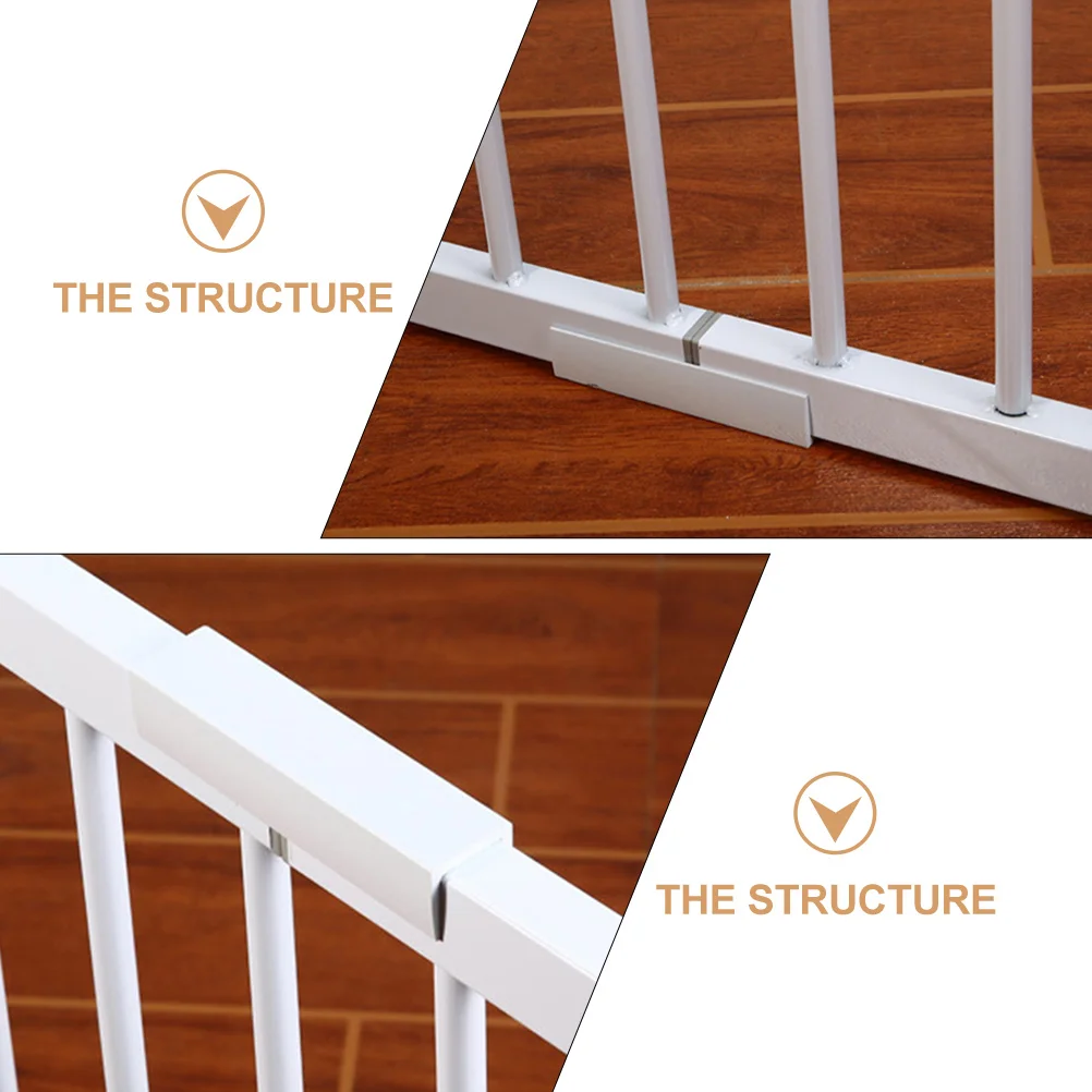 6 ชิ้นความปลอดภัยประตูเสริมสล็อตสัตว์เลี้ยง Gates เด็ก Playpen อุปกรณ์สุนัขร่องรั้วเด็ก