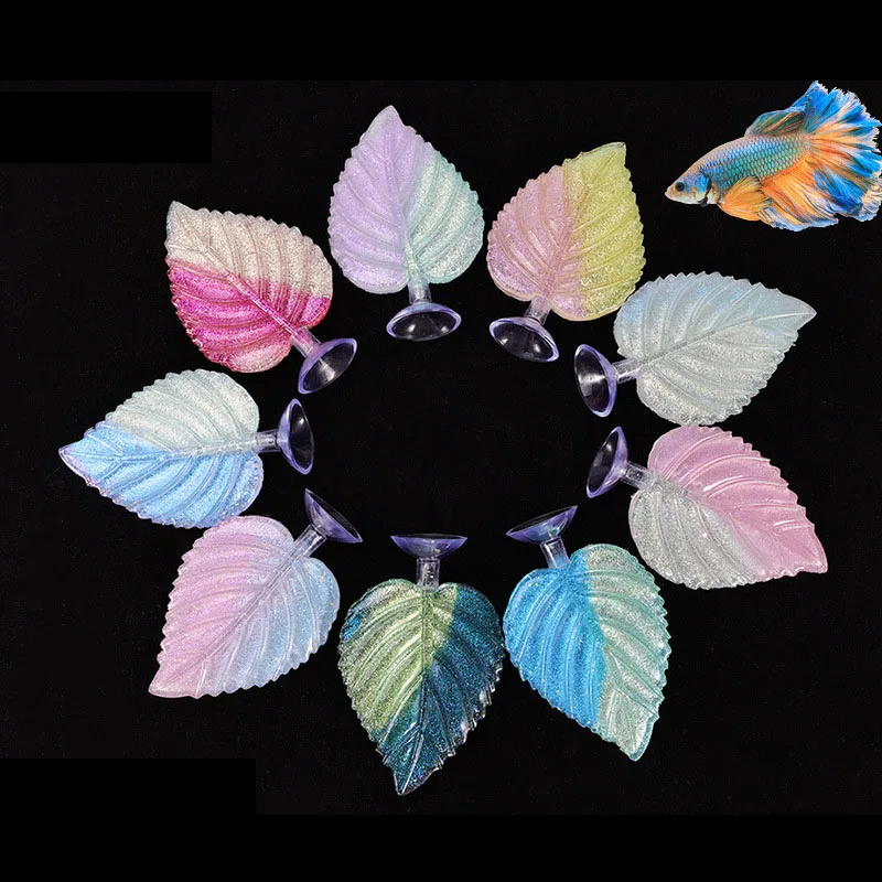 Новый-красочный-искусственный-лист-для-аквариума-декоративное-растение-для-отдыха-размножения-и-укрытия-для-рыбок-Бетта