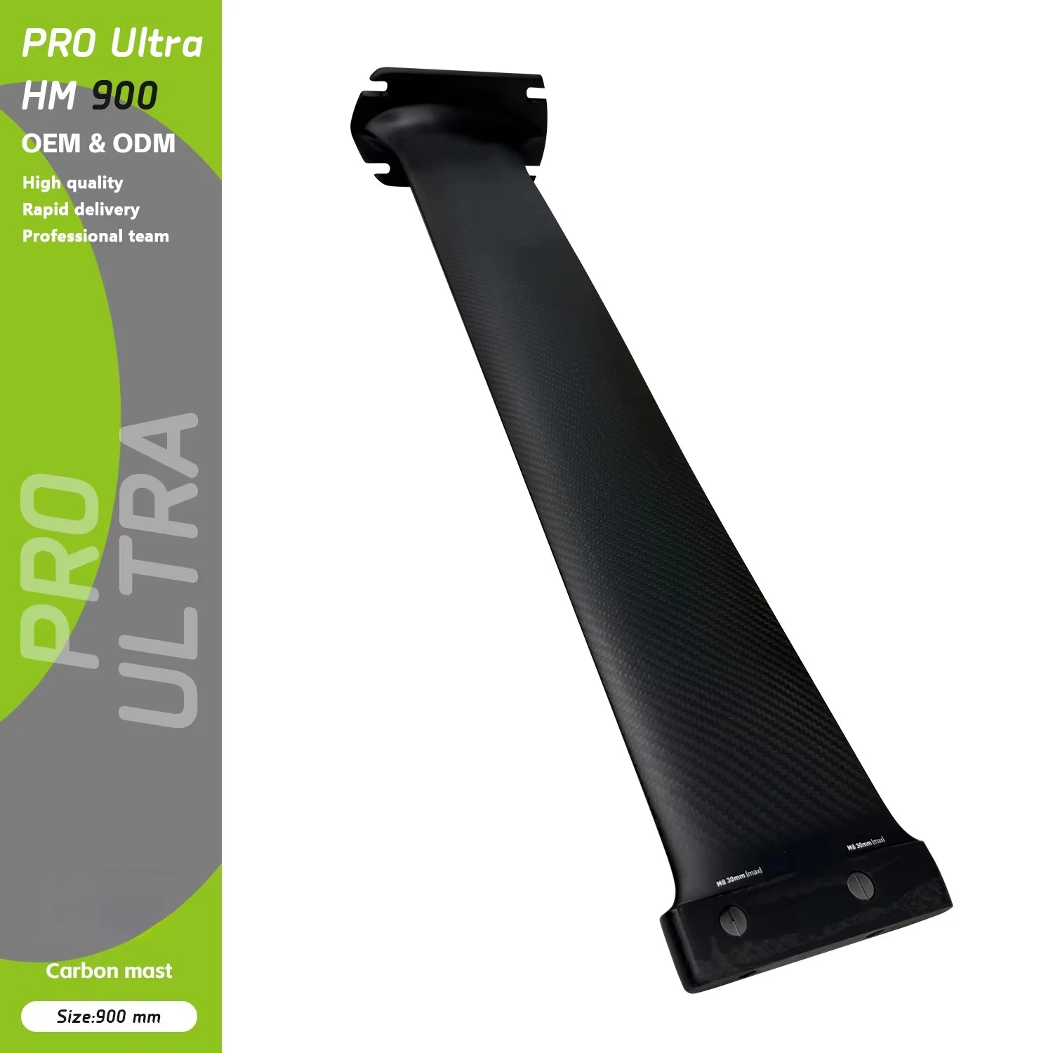 

Мачта Axis PRO Ultra High Modulus Carbon 900 Foil (жесткая/прочная) с OEM-логотипом для SUP, вингинга, вейкбординга, даунвинда, озерного пампинга и кайтфойлинга