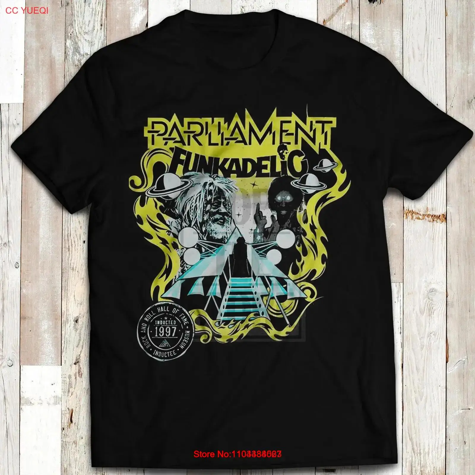 Classic Funkadelic Parliament T-Shirt George Clinton Bootsy Collins Maggot Brain