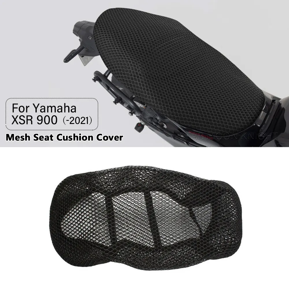 

For Yamaha XSR900 XSR 900 (-2021) Breathable Waterproof Honeycomb Mesh Seat Cushion Cover Motorcycle Accessories